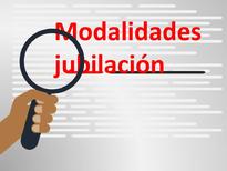 Modalidades de la pensión de jubilación